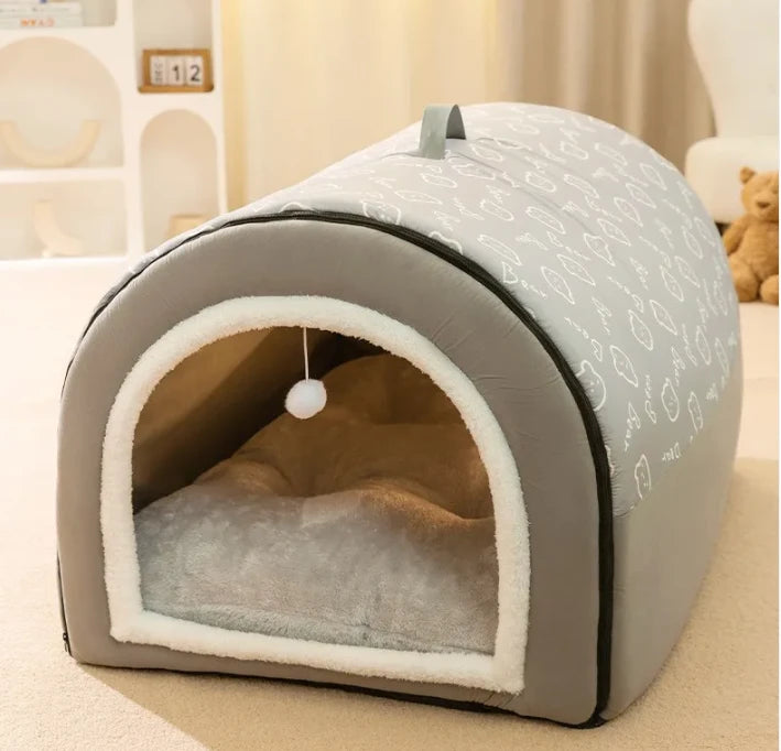 CozyPaws Plush Dog Bed