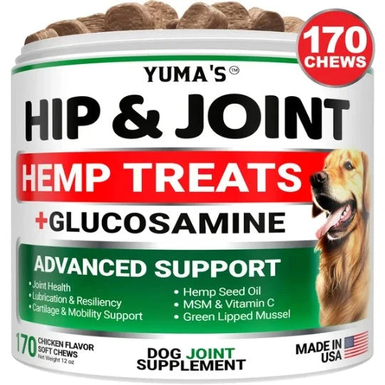 Hemp Glucosamine Joint Supplement for Dogs