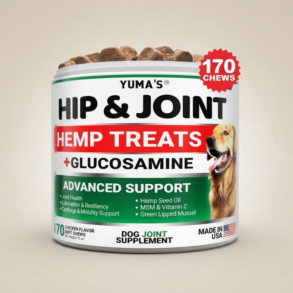 Hemp Glucosamine Joint Supplement for Dogs